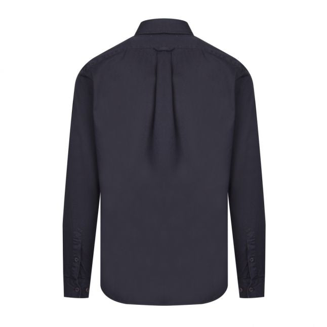 Mens Deep Navy Pitch L/s Shirt