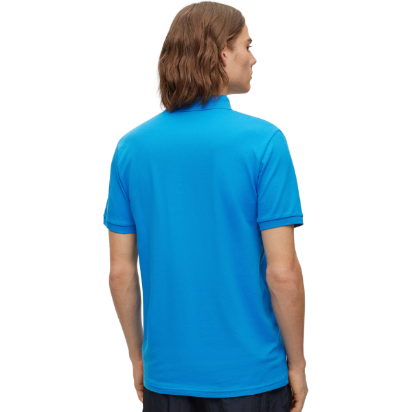 Mens Open Blue Passenger S/s Polo