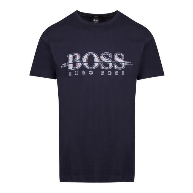 Athleisure Mens Navy Tee 7 S/s T Shirt