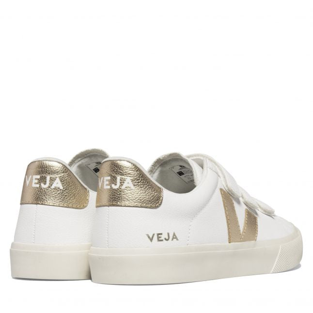 Womens Extra White/Platine Recife Logo Trainers