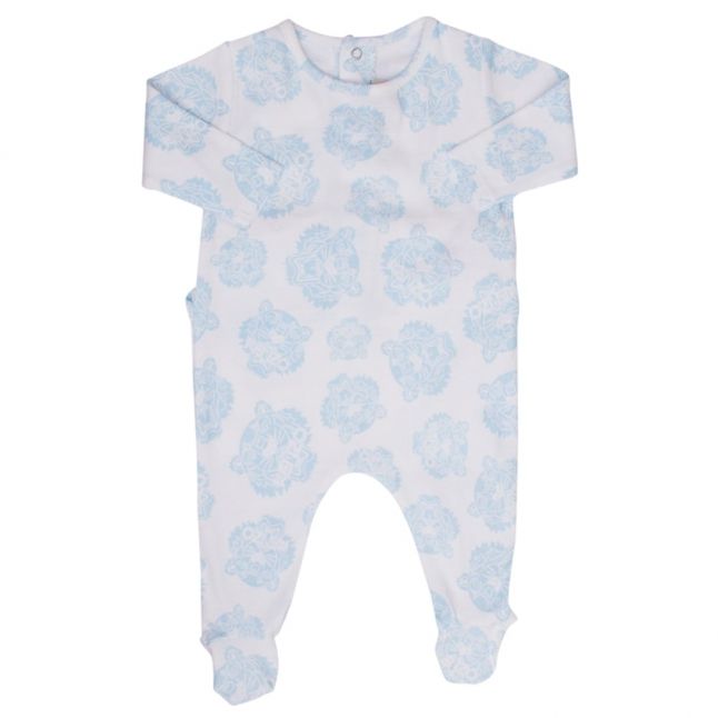 Baby Light Blue Camille Romper Set