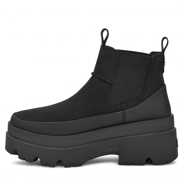 Womens Black Brisbane Chelsea Boots