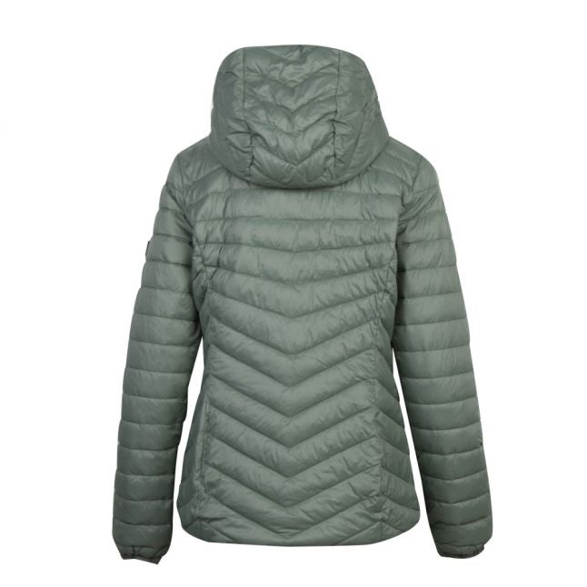 Womens Tussock Ringside Hooded Quilted Jacket