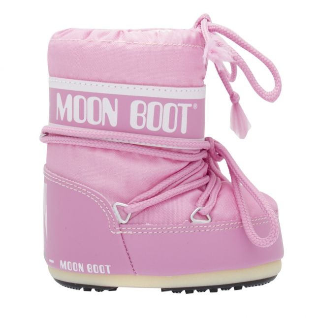 Girls Pink Mini Nylon Boots (19-22)