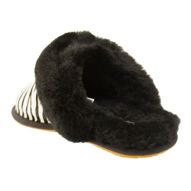 Womens Zebra Scuffette II Exotic Slippers