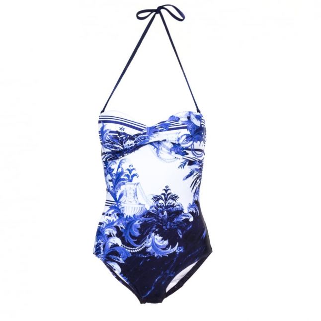 Womens Dark Blue Henrila Persian Blue Swimsuit