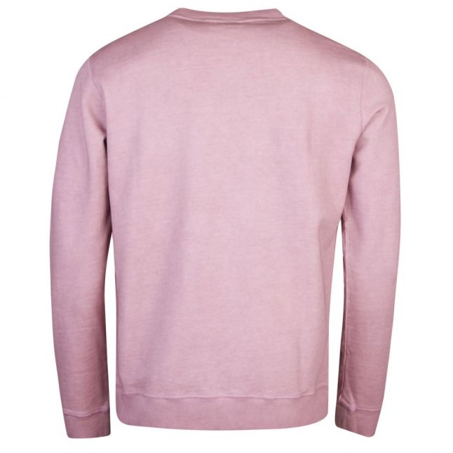 Casual Mens Light Pink Wallker Crew Sweat Top