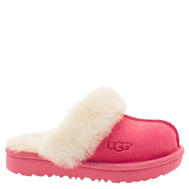 Kids Pink Azalea Cozy II Slippers (9-3)