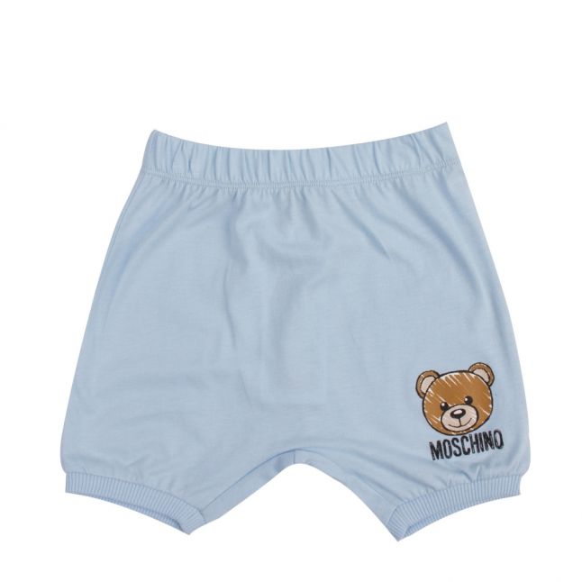 Baby Sky Blue Toy S/s T Shirt & Bottoms Set