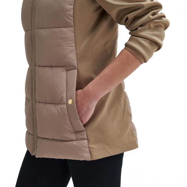 Womens Light Trench Bondar Quilted Hybrid Sweat