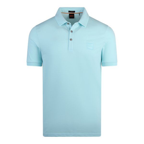 Mens BOSS Open Blue Passenger S/s Polo Shirt