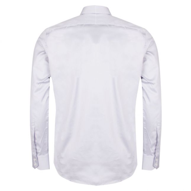 Mens Silver Velwin Regular Fit L/s Shirt