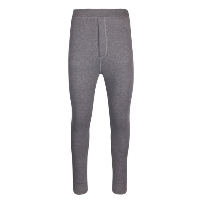 Mens Grey Branded Tab Sweat Pants