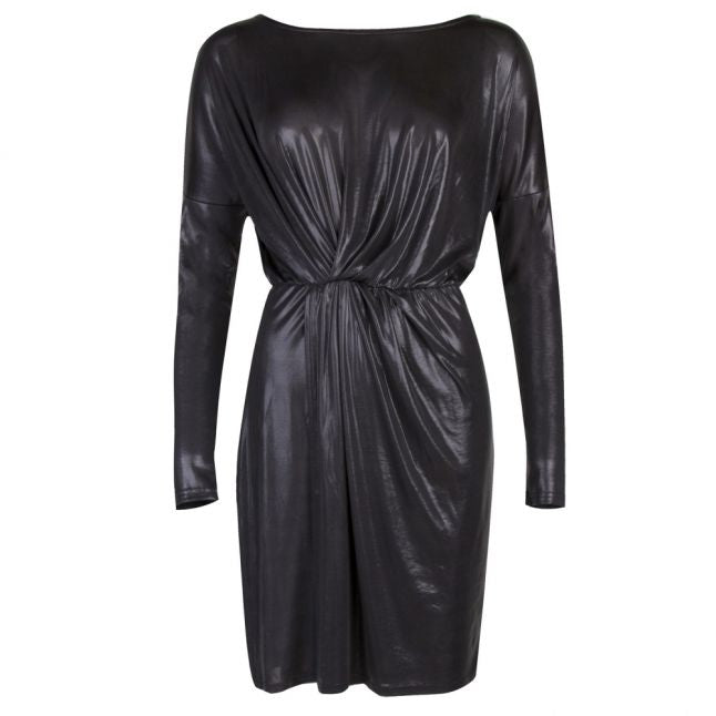 Womens Black Vidisco Shine L/s Dress