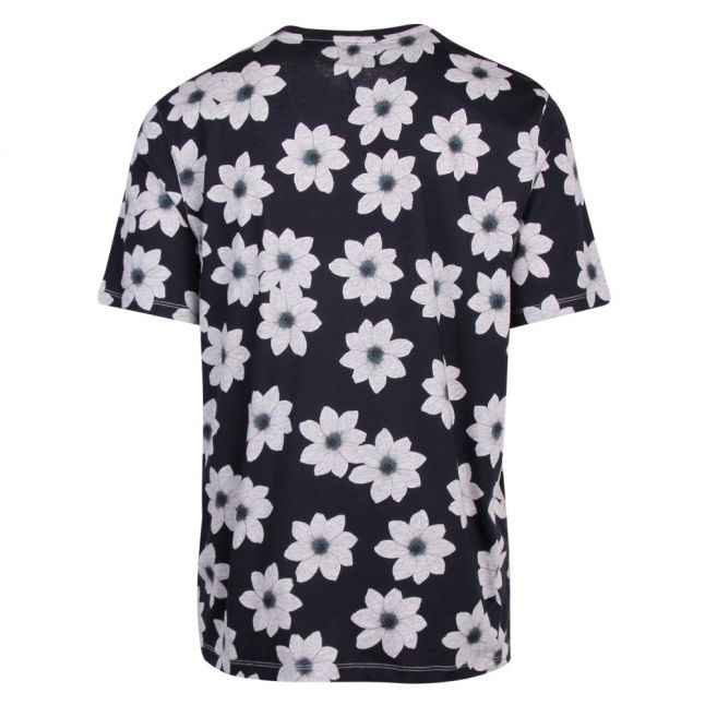 Mens Navy Nade Floral S/s T Shirt