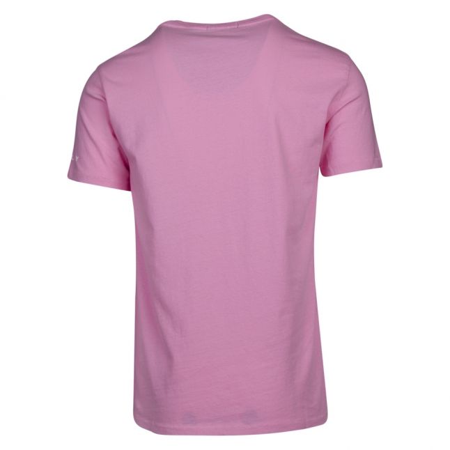 Mens Pink LA Sunset S/s T Shirt