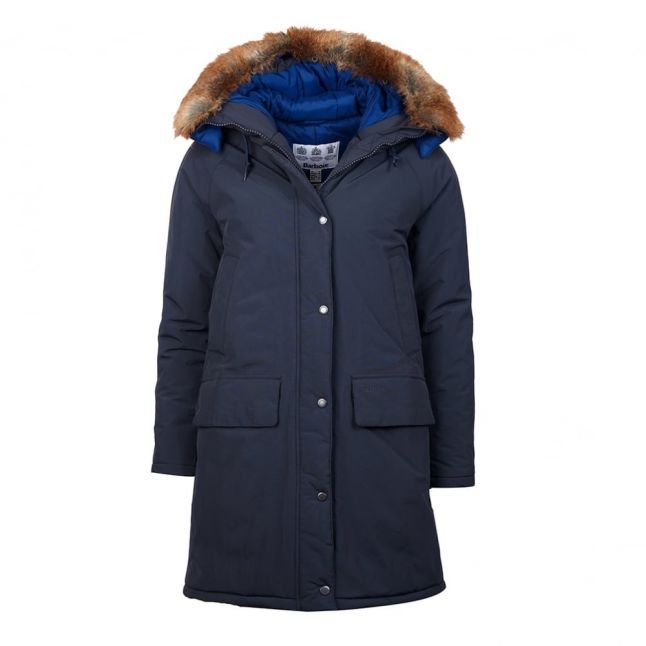 Heritage Womens Navy Emmot Hooded Parka