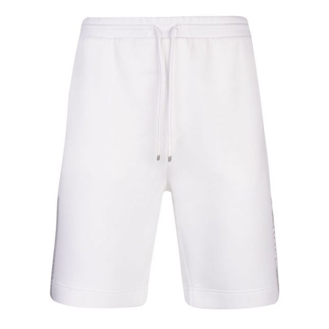 Athleisure Mens White Headlo 1 Sweat Shorts