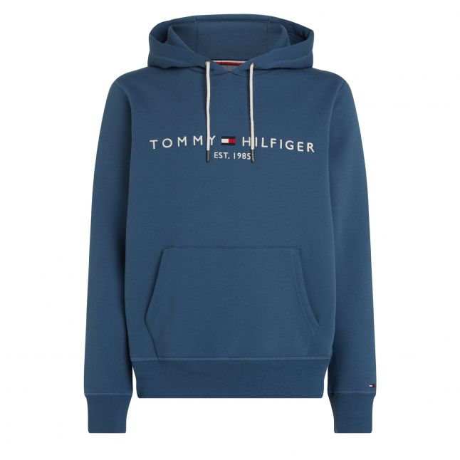 Mens Aegean Sea Tommy Logo Hoodie