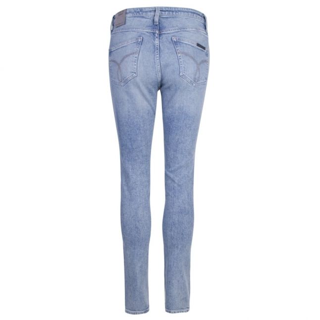 Womens Seattle Blue Sculpted Skinny Jeans