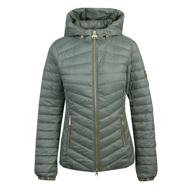 Womens Tussock Ringside Hooded Quilted Jacket