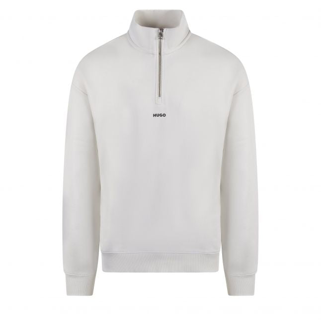 Mens Natural Durty244 Half Zip Sweat