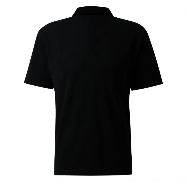 Mens Black Diblospol S/s Polo Shirt