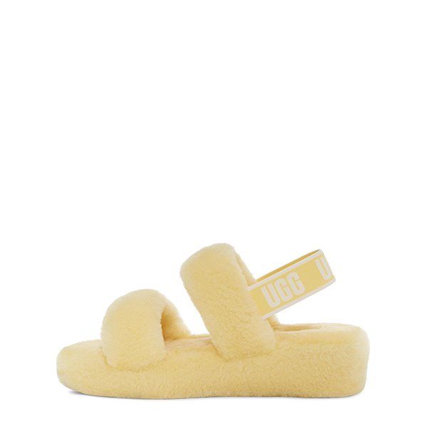 Womens Banana Pudding UGG Slippers Oh Yeah