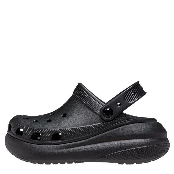 Womens Black Classic Crush Clog