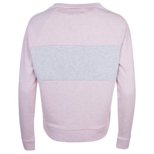 Womens Pale Pink Triple Sweat Top