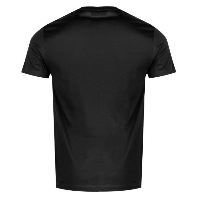 Mens Black Tonal Logo Shark Fit S/s T Shirt