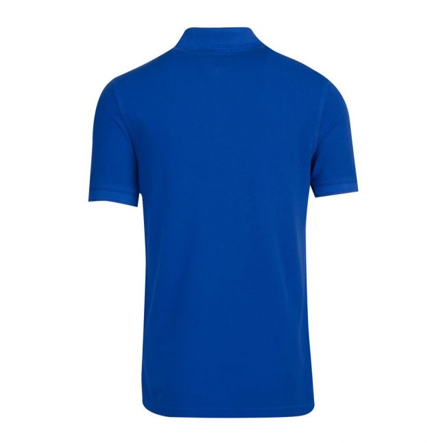 Casual Mens Bright Blue Prime Slim Fit S/s Polo Shirt