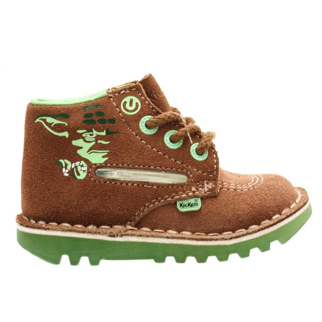 Infant Light Brown Kick Hi Yoda Lightsaber (5-11)