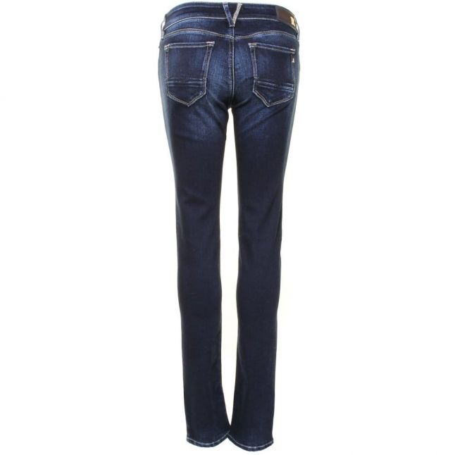 Womens Blue Wash Rose Skinny Fit Jeans