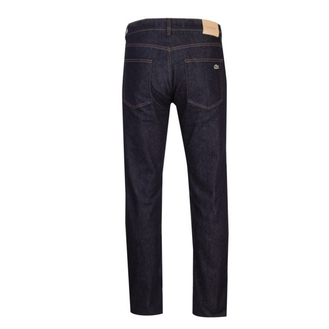 Mens Washed Rinse Branded Slim Fit Jeans