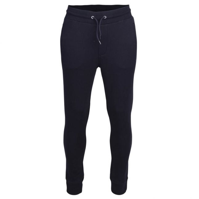 Mens Navy Cuffed Sweat Pants