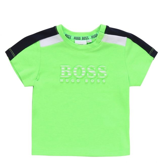 Toddler Green Raised Logo S/s T Shirt