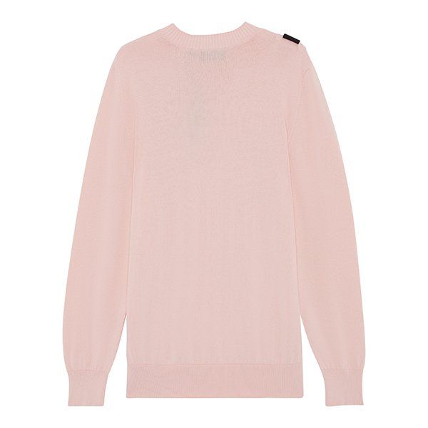 Mens Mud Pink Crew Neck Knit