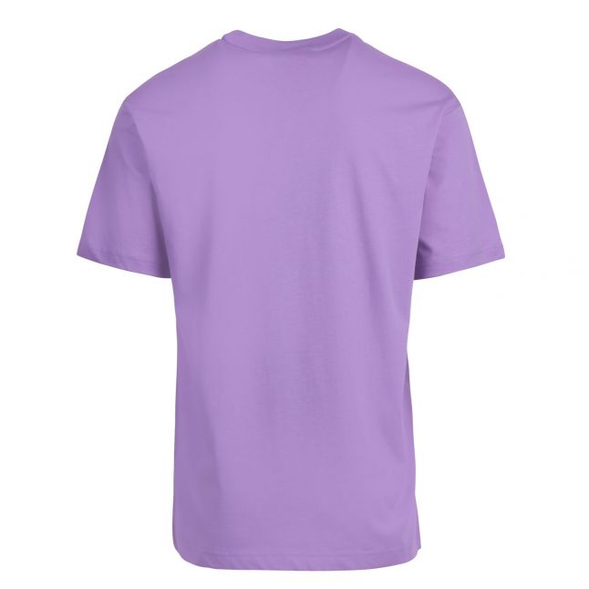 Mens Lilac Big Logo Regular Fit S/s T Shirt