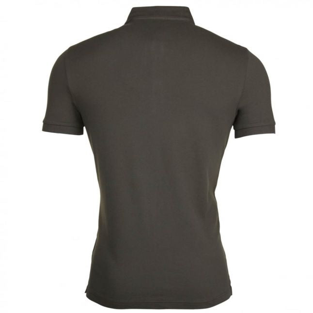 Casual Mens Dark Green Passenger S/s Polo