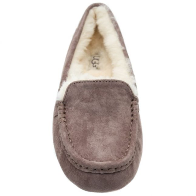 Womens Stormy Grey Ansley Slippers