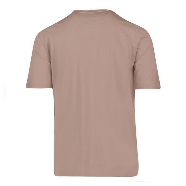 Mens Light Beige Tchup Centre Logo S/s T-Shirt