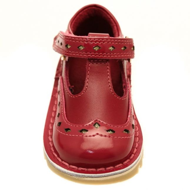 Infant Dark Red & Gold Kick T Diamond (5-11)