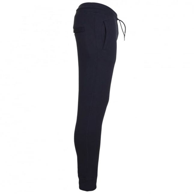 Mens Navy Cuffed Sweat Pants