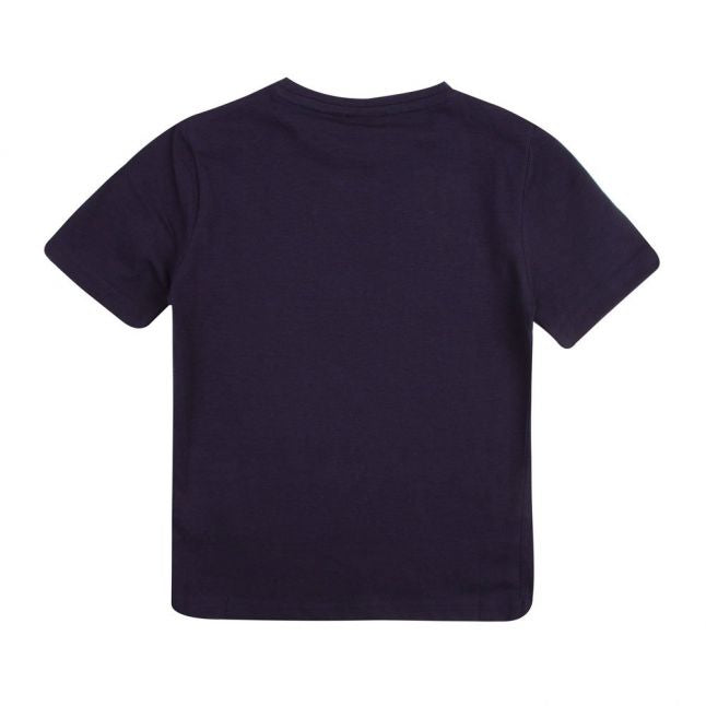 Boys Navy Graphic Logo S/s T Shirt