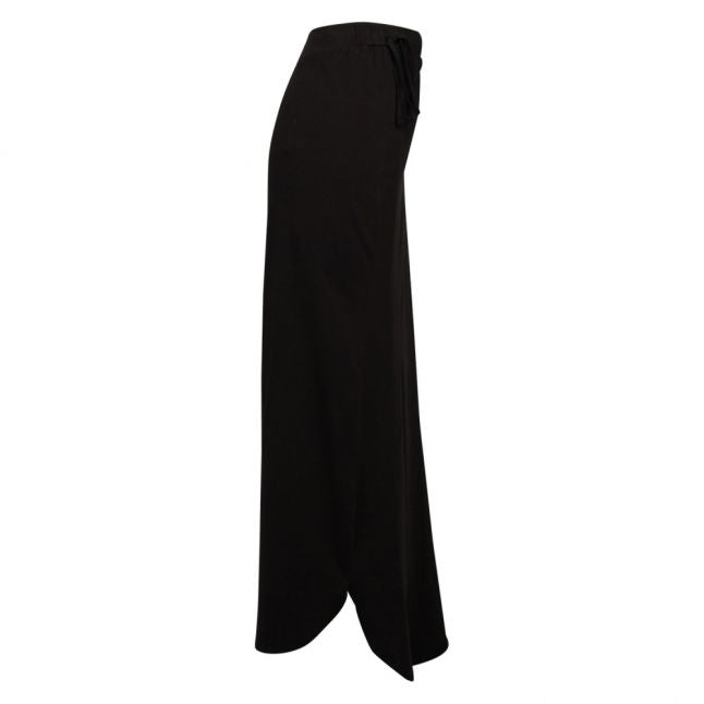 Womens Black Jersey Maxi Skirt