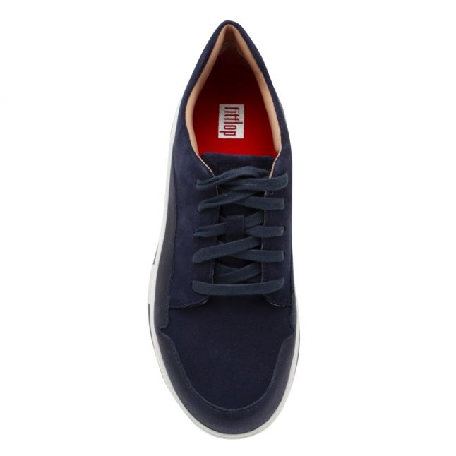 Womens Midnight Navy Freya Suede Trainers