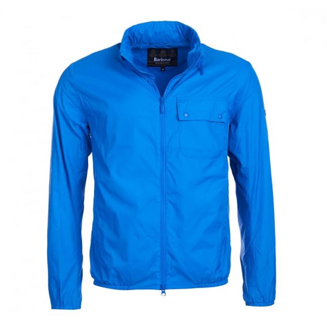 Mans Royal Blue Scarp Casual Jacket