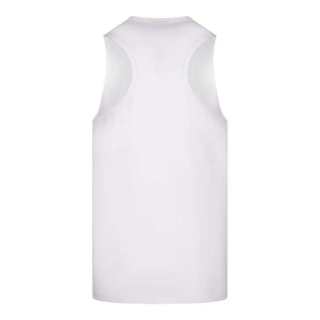 Mens White Beach Tank Top