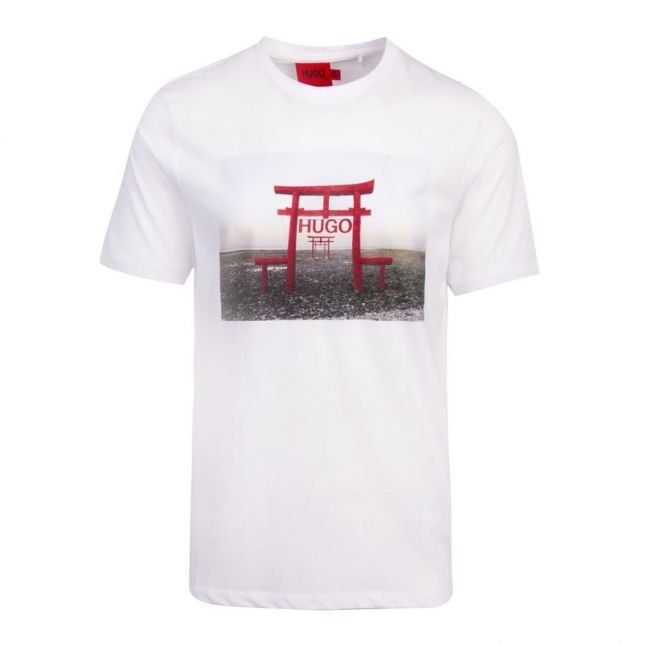 Mens White Dichiban S/s T Shirt